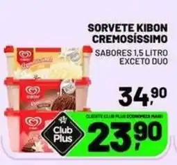 Supermercado Cubatao Sorvete kibon cremosissimo oferta