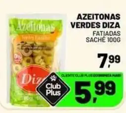 Supermercado Cubatao Azeitonas verdes diza oferta