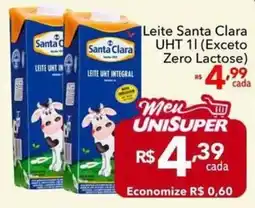 UniSuper Leite santa clara uht 1l oferta