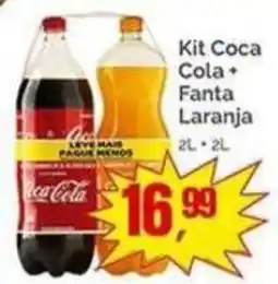 Supermercados Rena Kit Coca Cola + Fanta Laranja oferta