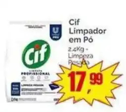 Supermercados Rena Cif limpidor em pó oferta