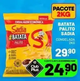 Supermercado Cubatao Batata palito sadia oferta