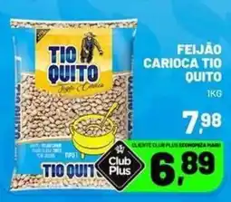 Supermercado Cubatao Feijão carioca tio quito oferta