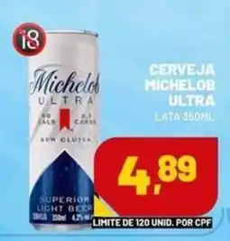 Supermercado Cubatao Cerveja michelob ultra oferta
