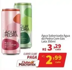 Macromix Atacado Água da pedra com gás oferta
