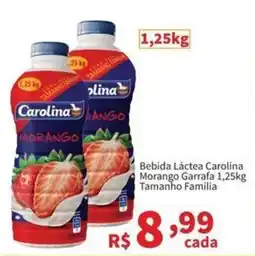 Macromix Atacado Bebida Láctea Carolina Morango Garrafa oferta
