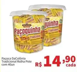 Macromix Atacado Paçoca dacolônia tradicional oferta