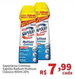Macromix Atacado Saponáceo cremoso sapólio radium multiuso clássico oferta