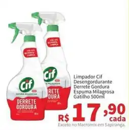 Macromix Atacado Limpador Cif Desengordurante Derrete Gordura Espuma Milagrosa oferta