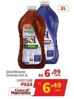 Macromix Atacado Desinfetante Girando Sol 2L oferta