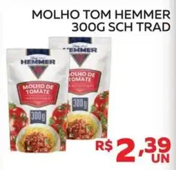 Lider Atacadista molho de tomate oferta