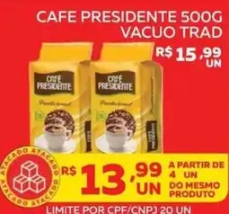 Lider Atacadista Cafe presidente vacuo trad oferta