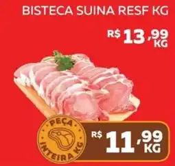 Lider Atacadista Bisteca suina resf kg oferta