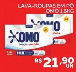Lider Atacadista Lava-roupas em pó omo oferta