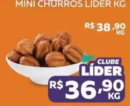 Lider Atacadista mini churros lider kg oferta