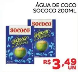 Lider Atacadista Água de coco sococo oferta