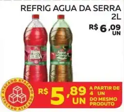 Lider Atacadista Refrig agua da serra oferta