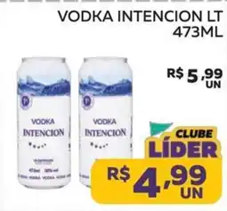 Lider Atacadista Vodka intencion oferta