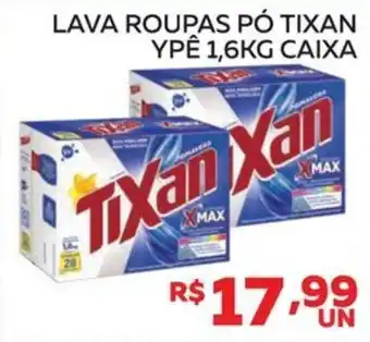 Lava roupas pó tixan ypê