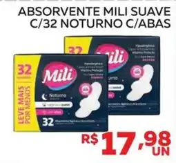 Lider Atacadista Absorvente mili suave oferta