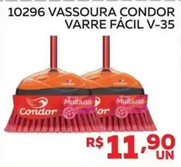 Lider Atacadista Vassoura condor varre fácil v-35 oferta