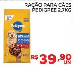 Lider Atacadista Ração para cães pedigree adulto oferta