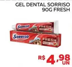 Lider Atacadista Gel dental sorriso fresh oferta