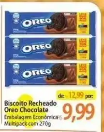 Atacadão Biscoito Recheado Oreo Chocolate oferta