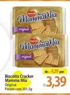 Atacadão Biscoito Cracker Mamma Mia oferta