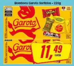 Rede Supermarket Bombons Garoto Sortidos oferta