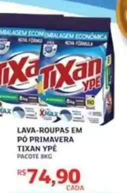 Assaí Atacadista Lava Roupas em Pó Primavera Tixan Ypê oferta
