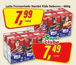 Rede Supermarket Leite Fermentado Itambé Kids Sabores - 480g oferta