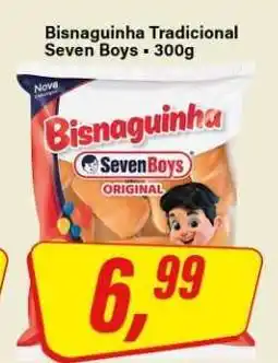 Rede Supermarket Bisnaguinha Tradicional Seven Boys oferta