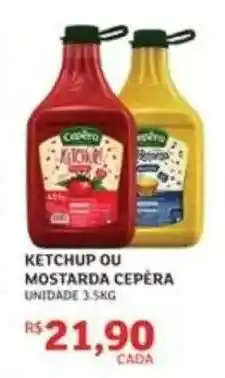 Assaí Atacadista Ketchup ou Mostarda Cepêra oferta