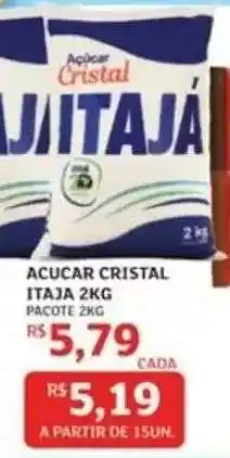 Assaí Atacadista ACUCAR CRISTAL ITAJA 2KG oferta