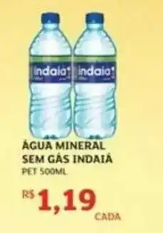 Assaí Atacadista Água Mineral Sem Gás Indaiá oferta