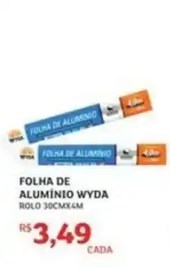 Assaí Atacadista Folha de Alumínio Wyda oferta