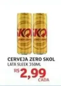 Assaí Atacadista Cerveja Zero Skol oferta
