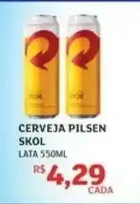 Assaí Atacadista Cerveja Pilsen Skol oferta