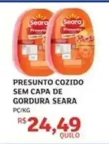 Presunto Cozido Sem Capa de Gordura Seara