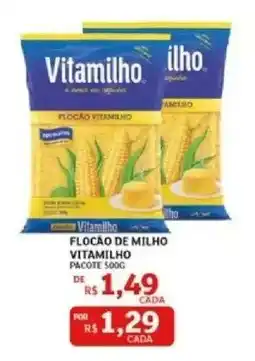 Assaí Atacadista Flocão de Milho Vitamilho oferta