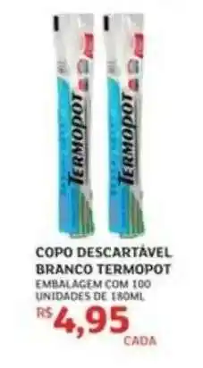 Assaí Atacadista COPO DESCARTÁVEL BRANCO TERMOPOT oferta