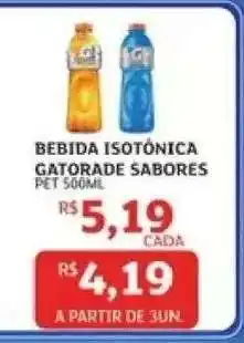 Assaí Atacadista Bebida Isotônica Gatorade Sabores oferta