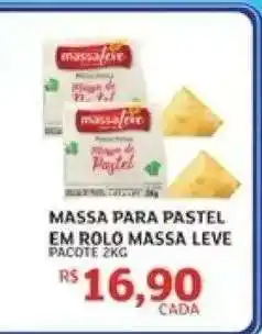Assaí Atacadista MASSA PARA PASTEL EM ROLO MASSA LEVE oferta