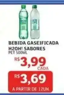 Assaí Atacadista Bebida Gaseificada H2OH! Sabores oferta