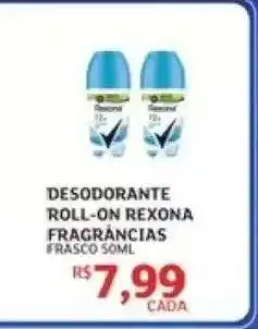 Assaí Atacadista Desodorante Roll-on Rexona Fragrâncias oferta