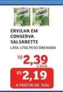 Assaí Atacadista ERVILHA EM CONSERVA SALSARETTI oferta