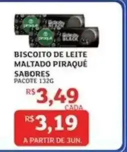 Assaí Atacadista Biscoito de Leite Maltado Piraquê Sabores oferta