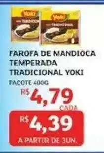 Assaí Atacadista Farofa de Mandioca Temperada Tradicional Yoki oferta