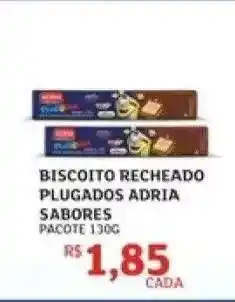 Assaí Atacadista Biscoito Recheado Plugados Adria Sabores oferta